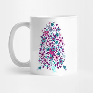 Koi fish and blooms Mug